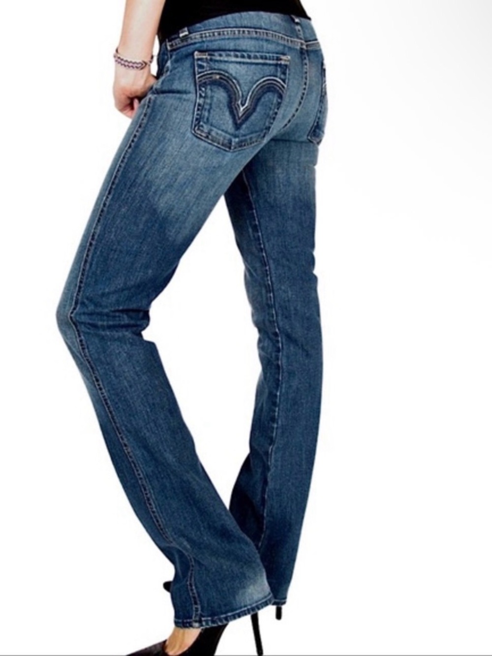 7 For All Mankind Kate Straight Leg Jeans Women’s 28